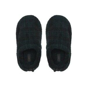 SKIMS Fleece Sleep Slippers Unisex Slippers for Adults/Kids Cyrus Plaid Sz 37 6